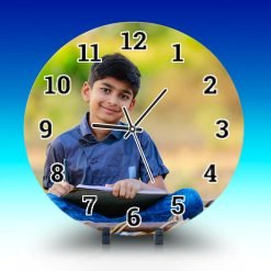 Customized MDF Photo Clock – For Wall & Desk Decor