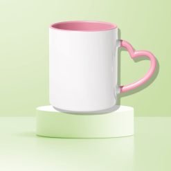 heart handle pink