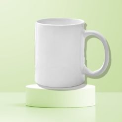 white mug